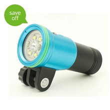 High quality small 100m Waterproof high power led diving light